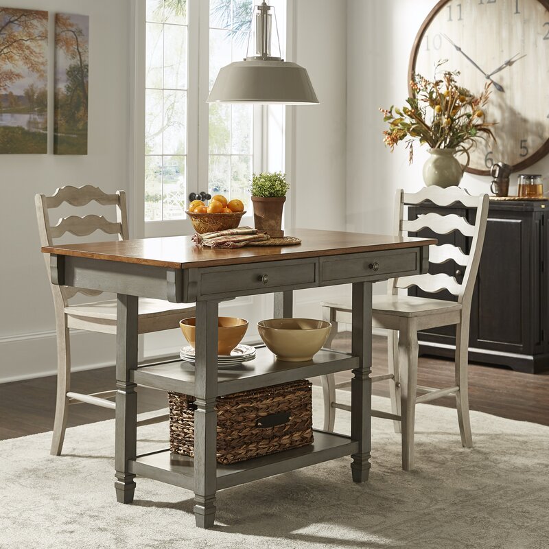 Oak Park Kitchen Island Reviews Birch Lane   Oak Park Kitchen Island 